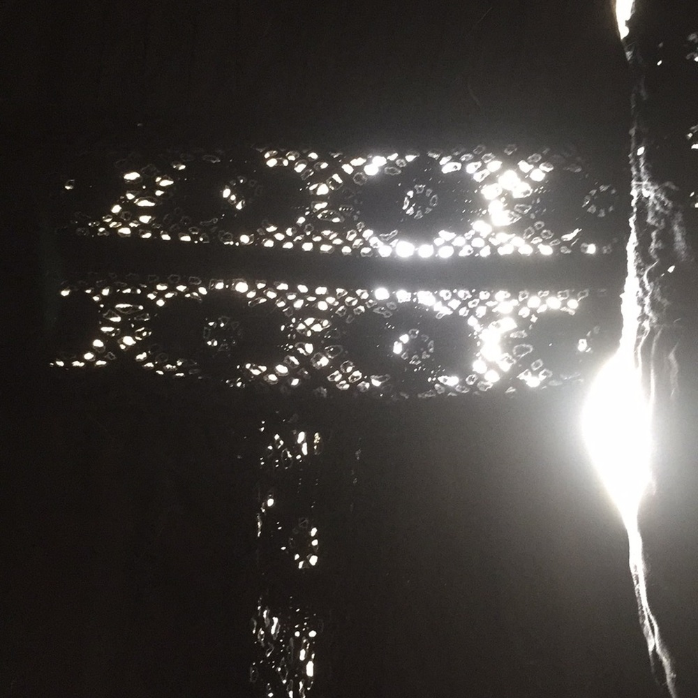 Nanette Lepore size 2 black cotton button down top